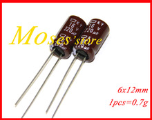16V 220uf 10v 100% Original New NCC KY ZLH Electrolytic Capacitor capacitance Radial 6x12mm 2024 - buy cheap