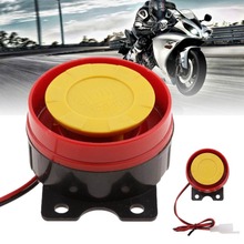 12V Super Loud Car Truck Motorcycle ATV Raid Siren Small Electric Horn Motocycle Accessories Alarm Red Air Horn 2024 - buy cheap