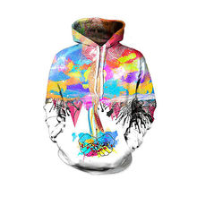 Cool! Colorido criativo hip hop sweatshirts 3d fatos de treino roupas masculinas novo designer dos homens unissex tripulação pescoço com capuz moda masculina 2024 - compre barato