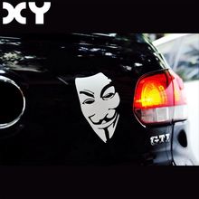 V for Vendetta Car Stickers High Quality Reflective Tape Waterproof Car Stickers Automobiles Sticker So on Drop Shipping 2024 - buy cheap