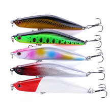 HENGJIA 5pcs 8.5cm 15g Sinking pencil fishing lure Artificial Fishing tackle Bass Bait Pesca 2024 - buy cheap