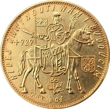 1931 Чехословакия 5 Ducats монеты КОПИЯ 34 мм 2024 - купить недорого