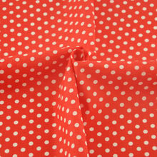 New Arrivals Cloth Cotton Tecido Decoration Sewing Tela Textile FabricPatchwork Red Printed White Dots Designs Fat Quarter Dress 2024 - buy cheap