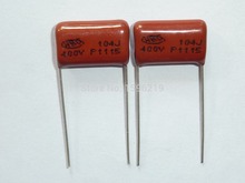 100pcs CBB capacitor 104 400V 104J 0.1uF 100nF P15 CBB21 Metallized Polypropylene Film Capacitor 2024 - buy cheap