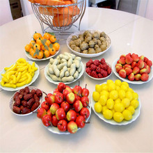 Mini fruta artificial de espuma de plástico de 20 tamanhos, conjunto de modelos de frutas e vegetais falsas, decoração por adereços de frutas 2024 - compre barato