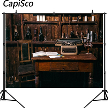 Capisco Old typewriter Desk chair indoor Scene Photography Backgrounds Customized Photographic Backdrops For Photo Studio 2024 - buy cheap