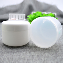 10pcs Plastic Cream Containers Mask Jar White Round Empty with Inner Lids Big Size Packaging Cosmetics Pots Lotion Jars 250g 2024 - buy cheap