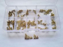 160pcs M2.3 M2.6 Brass Phillips Countersunk Screw Flat Self-tapping Bolts Screws 2024 - buy cheap