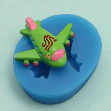 B1014 new style plane modelling silicone mould silica gel Cake decoration chocolate 2024 - buy cheap