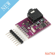 Si4703-placa de avaliação fm, sintonizador de áudio, módulo de rádio fm com 3.5mm, entrada de áudio 2024 - compre barato