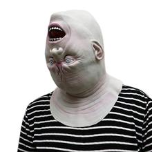 Máscara de cabeza completa para adulto, disfraz de Halloween terrorífico, cabezal de látex para fiesta 2024 - compra barato