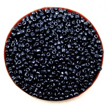 4mm 40g/lot Solid Black Glass Loose Spacer Seed Beads Necklace Bracelet Beads for Jewelry Handmade DIY Craft 2024 - buy cheap