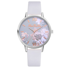 Luxury Fashion Women's Watch Printed Flower Causal Quartz Analog Wrist Watches Girls Gifts Ladies Watches relogio feminino A30 2024 - buy cheap