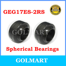 2pcs /lot 17mm Spherical Bushing Plain Bearing GEG17ES2RS GE17ES-2RS 2024 - buy cheap