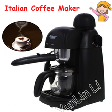 Cafeteira caseira de café expresso, cappuccino, comercial, tipo semiautomático, máquina de café a vapor 2024 - compre barato