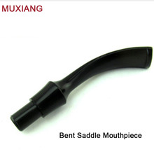 MUXIANG 9mm Filter Bent Saddle Smoking Pipe Mouthpiece Briar Wooden Pipe Specialized Mouthpiece DIY Pipe Accessories be0013 2024 - buy cheap