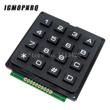 Módulo de teclado para Arduino, matriz de 4x4, 16 teclas, 4x4 interruptores 2024 - compra barato
