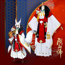 Onmyoji-Disfraz de demonio y zorro para adultos, traje de Cosplay elegante, Kimono, uniforme 2024 - compra barato