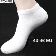 10PCS=5pairs elite 43, 44,45,46 White black sock slippers branca cotton men's calcetines summer invisible low thin boat socks 2024 - buy cheap