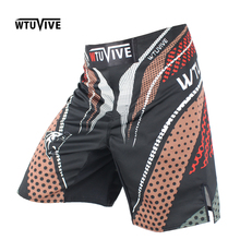 SUOTF MMA boxing sports fitness personality breathable loose large size shorts Thai fist pants running fights boxing shortsmma 2024 - buy cheap