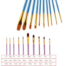 10pcs/set Ink Pen Water Brush Watercolor Calligraphy Drawing Student Stationery Art Painting Supplies Calligraphy Tool 2024 - buy cheap