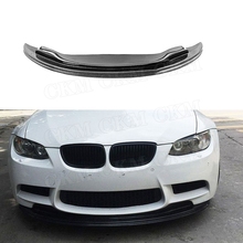 Carbon fiber front lip Spoiler for BMW 3 Series E90 E92 E93 M3 2007-2012 GT-S Style Head Bumper Chin Apron protector 2024 - buy cheap