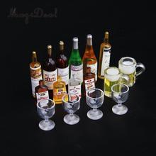 MagiDeal 4Pcs/Set Dollhouse Miniature Kitchen Dinner Wine Goblet Cup for 1/12 Scale Dolls House Pretend Play Children Toys 2024 - buy cheap