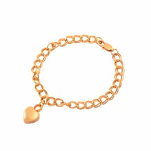 IJB5010-Colgante de corazón de acero inoxidable chapado en oro para mujer, pulsera de cremación de urna, joyería para mujer 2024 - compra barato