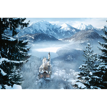 Full Quadrado/Rodada Broca 5D montanha de Neve castelo 3D Bordado Ponto Cruz DIY Diamante Pintura Mosaico Rhinestone Decor 2024 - compre barato