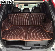 ¡Alta calidad! Alfombrillas especiales para maletero de coche, alfombras impermeables para Nissan x-trail T31 2013-2008, forro de carga, Xtrail 2010 2024 - compra barato