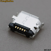 ChengHaoRan 10pcs 5pin Short needle Micro mini USB Type B Female 5Pin SMT Socket Jack Connector Port PCB Board Charging 2024 - buy cheap