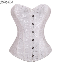 New Waist Trainer Corset Sexy Whiate Body Shaper Slim Corsets And Bustiers Overbust Floral Tummy Control Girdle Black Tops 2024 - buy cheap