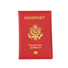 Woman Man Bag Passport Holder Protector Business Card Soft Cover funda pasaporte credit card wallet travel organizer 2024 - buy cheap