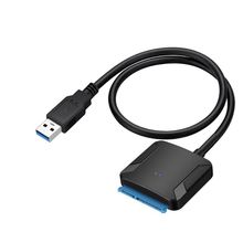 SATA к USB адаптеру USB 3,0 к Sata 3 кабель конвертер для 2.5in 3.5in HDD SSD жесткий диск USB Sata адаптер Hkgh качество 2024 - купить недорого