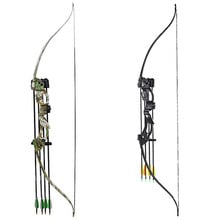 CS Recurve Bow Archery Target Bow and Arrow Hunting Outdoor Hall Game Special Children Toy Bow with Arm Guard CS Youth Adult 2024 - buy cheap