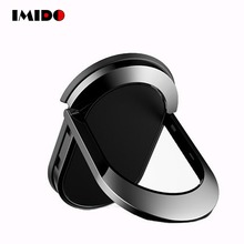 IMIDO Universal 360 Degree Finger Ring Stand Holder Car Magnetic Air Vent Mount For iPhone Samsung Xiaomi Cell Phone Holder 2024 - buy cheap