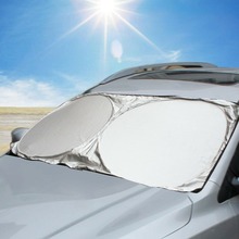 Car Sunshade Windshield Visor Cover 150X70cm Front Rear Window UV Protection Shield Film Reflective Folding portableCar Styling 2024 - buy cheap