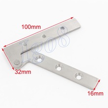 4PCS High Quality Stainless Steel Door Hinges 100mm x 16mm 2024 - buy cheap