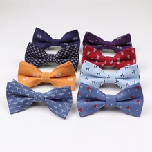 Children Man Fashion Polyester Bow Tie Kid Classical Bowties Umbrella Car Fish Aircraft Bicycle Butterfly Party Pet Bowtie Ties 2024 - buy cheap