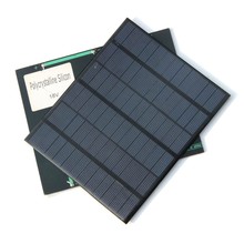 Whlesale 18V 3.5Watt Mini Solar Cell  Polycrystalline Solar Panel For 12V Battery Charger 165*135*3MM 20Pcs/lot Free Shipping 2024 - buy cheap
