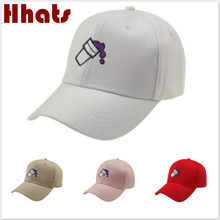 Boné roxo de beisebol unissex, chapéu de algodão estilo hip hop, estilo roxo 2024 - compre barato