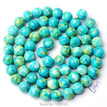 Piedras de Color mixto de 6mm con forma de muy redondo, gemas sueltas, hebra de 15 ", fabricación de joyas creativas, w3335 2024 - compra barato