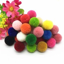 Pompones 15mm 20mm Mixed Color Pompom Soft Pom Pom Balls for DIY Craft Kids Toys Home Christmas Party Decorative Accessories 20g 2024 - buy cheap
