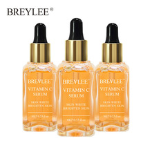 BREYLEE Natural Vitamin C Serum Brighten Face Skin Care Whitening Anti-Aging Fade Dark Spots Freckle Serum Skin Care 3PCS 2024 - buy cheap