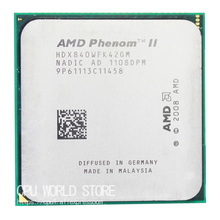 Четырехъядерный процессор AMD Phenom II X4 840, 3,2 ГГц/2 Мб/95 Вт, разъем AM3 AM2 + 938 pin 2024 - купить недорого