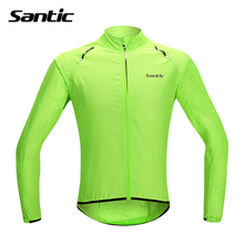 Santic Cycling Jersey Waterproof Mountain Road Bike Jersey Long Sleeve Windproof Bicycle Jersey Cycle Raincoat Maillot Ciclismo 2024 - buy cheap