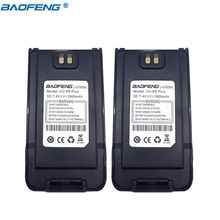Baofeng-bateria de íons de lítio com 7.4v e 2800mah, 2 peças, walkie talkie à prova d'água, uv, 9r plus, rádio bidirecional 2024 - compre barato