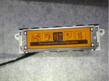 6 PCS Amarelo Original da Tela Suporte USB & Bluetooth Air Display Head-up Display LCD Para Peugeot 307 407 408 c5 1.4L 1.6L 2.0L 2024 - compre barato