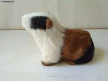 simulation hamster 14x6x8cm hard model prop polyethylene&furs coloured white&brown hamster handicraft decoration gift s1623 2024 - buy cheap