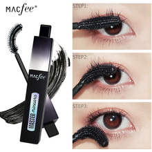 MACFEE 4D fiber lashes mascara waterproof long lasting Thick curling black wide angle 4D silk fiber eyelash mascara MA002 2024 - buy cheap